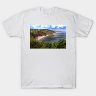 Oddicombe Beach Babbacombe Bay Devon T-Shirt